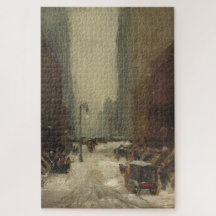 Nieve en Nueva York (invierno en Nueva York)
