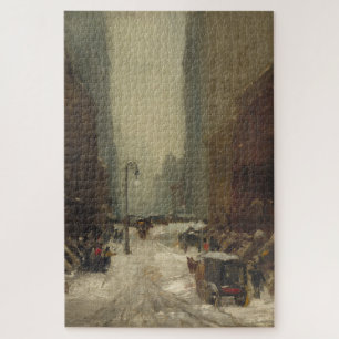 Puzzle Nieve en Nueva York (invierno en Nueva York)