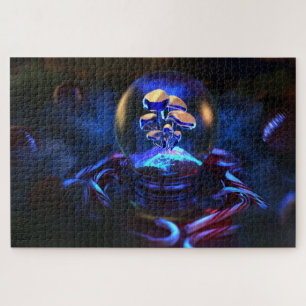 Puzzle Nieve (Fluorescencia)