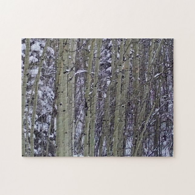 Puzzle Nieve que cae en Aspen (Horizontal)