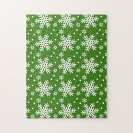 Puzzle Nieve y copos de nieve