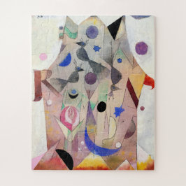 Puzzle Nightingales persas de Paul Klee, arte abstracto