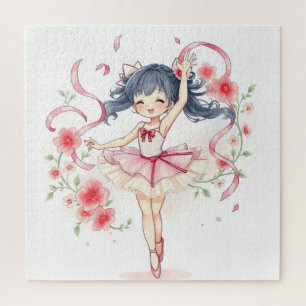 Puzzle Niña bailarina linda