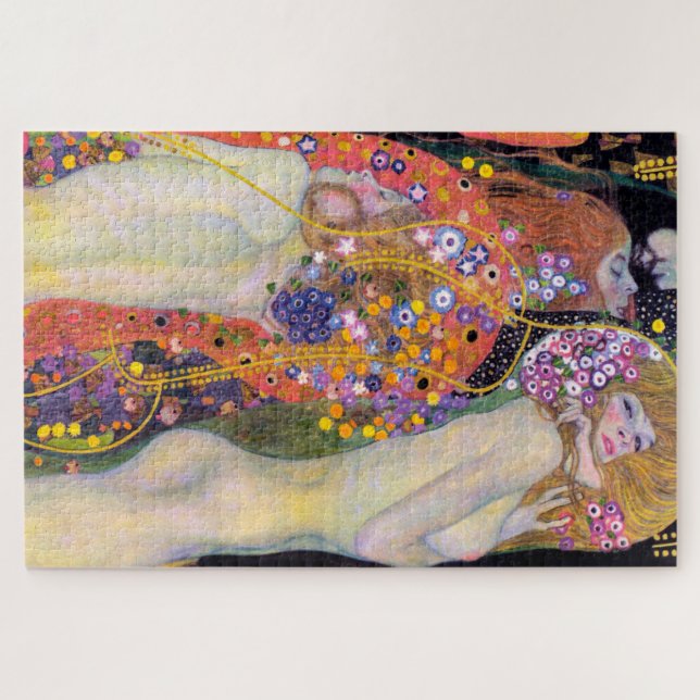 Puzzle Ninfas de agua 2 | Gustav Klimt | (Horizontal)