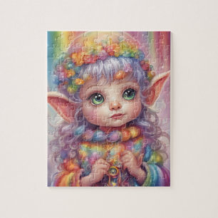 Puzzle Niñita elfo