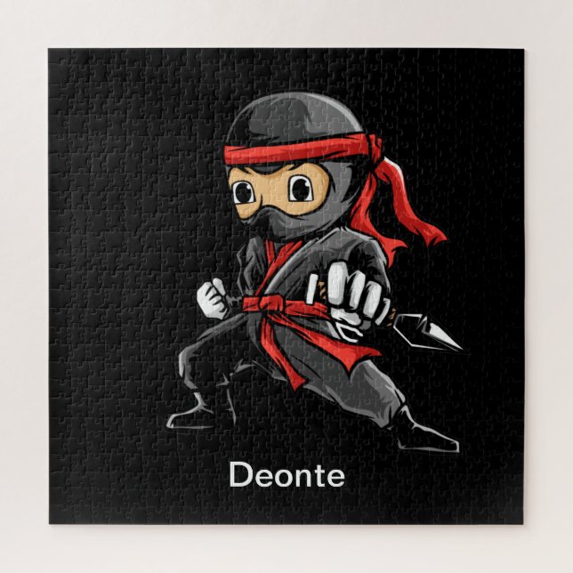 Puzzle Ninja personalizado (Vertical)