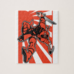 Puzzle Ninja Rojo