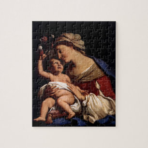 Puzzle Niño bendecido Jesús - Sirani del Virgen María 