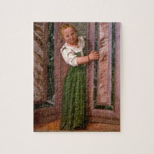 Puzzle Niño en la puerta, del Sala un Crociera, c.156