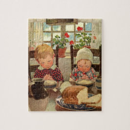 Puzzle Niños agradecidos por Jessie Willcox Smith