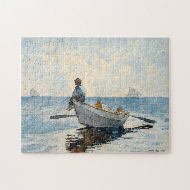 Puzzle Niños en una historia | Winslow Homer (Horizontal)