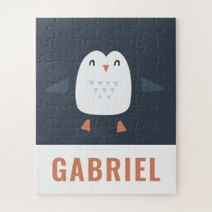 Puzzle niños festivos graciosos y lindos pingüinos person