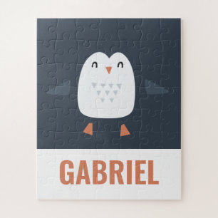 Puzzle niños festivos graciosos y lindos pingüinos person