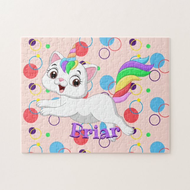 Puzzle Niños nombran feliz actividad de aprendizaje del r (Horizontal)