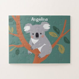 Puzzle Niños personalizados de Cute Koala