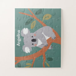 Puzzle Niños personalizados de Cute Koala