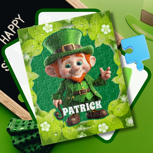 Puzzle Niños personalizados en el Día de San Patricio (Subido por el creador)