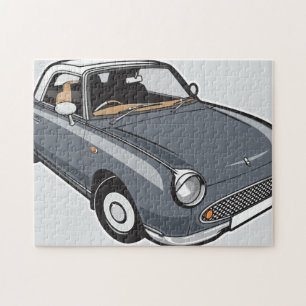 Puzzle Nissan Figaro Lapiz Gray