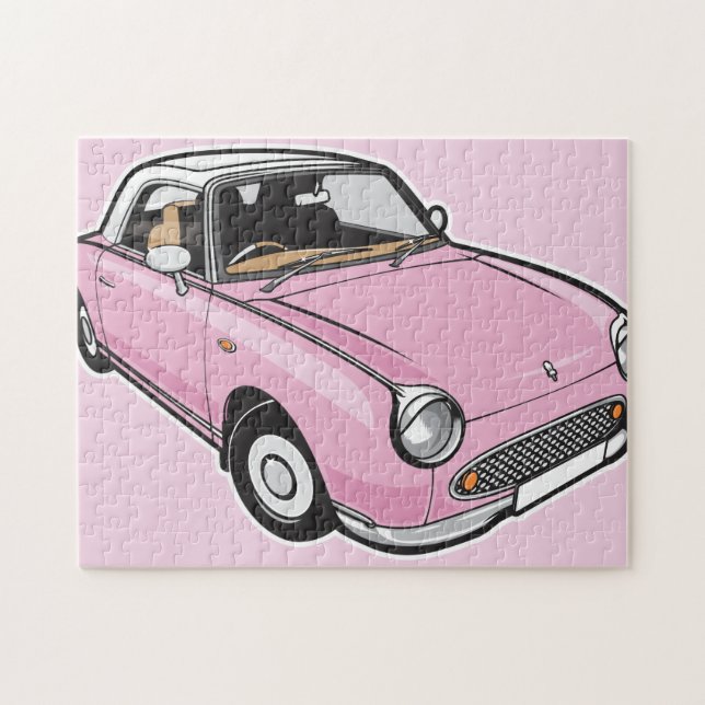 Puzzle Nissan Figaro Rosa (Horizontal)
