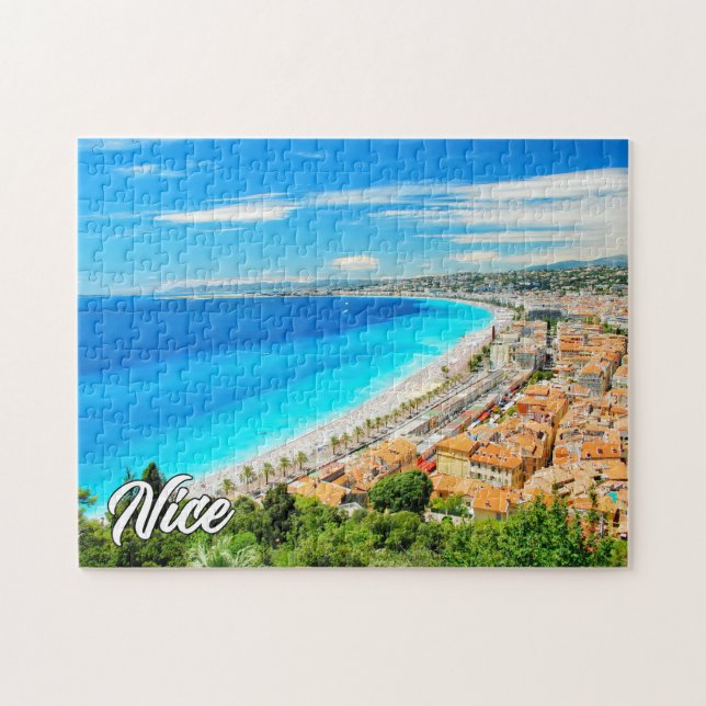 Puzzle Niza, Francia (Horizontal)