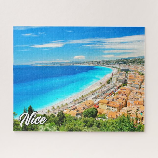 Puzzle Niza, Francia (Horizontal)
