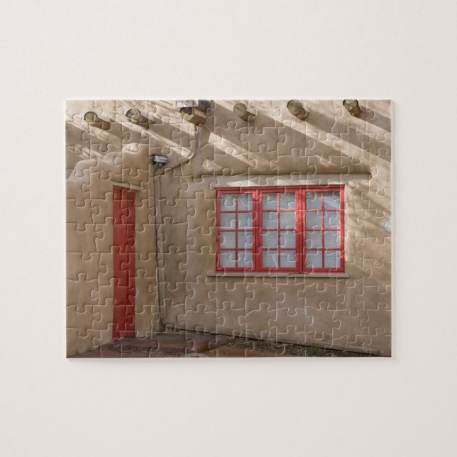 Puzzle NM, Nuevo México, Santa Fe, Camino del Cañón, lege (Horizontal)