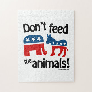 Puzzle No alimente los animales