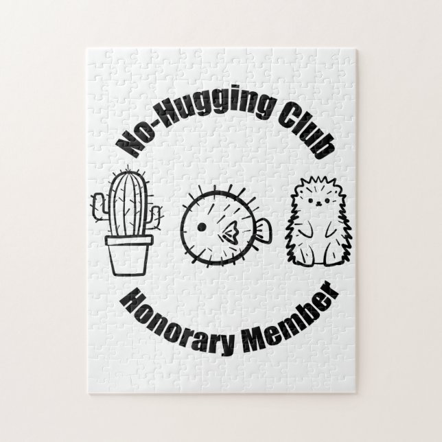 Puzzle No hay club de abrazos (Vertical)