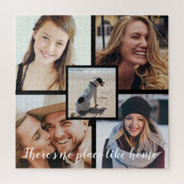 Puzzle No hay lugar como Collage de fotos Personalizado d