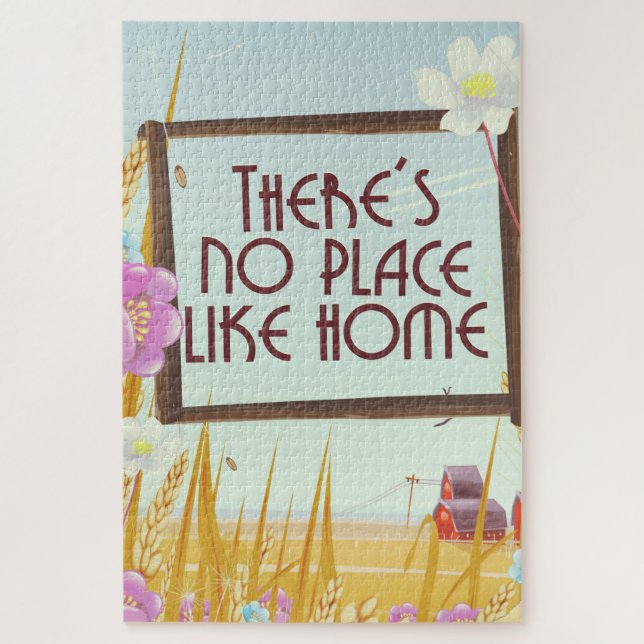 Puzzle No hay lugar como el hogar. (Vertical)