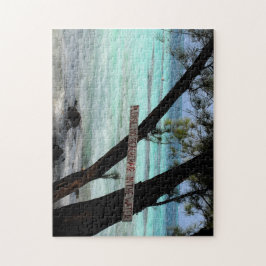 Puzzle No hay tumbonas en el agua. Gran Caimán