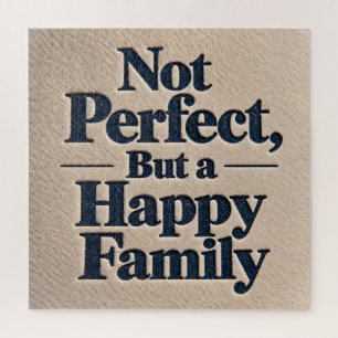 Puzzle No Perfecto, Pero una Familia Feliz
