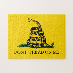 Puzzle No pise en mí - la bandera de Gadsden