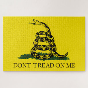 Puzzle No Pises en Mi bandera Gadsden