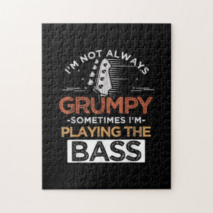 Puzzle No siempre estoy Gruñón, a veces estoy tocando el 