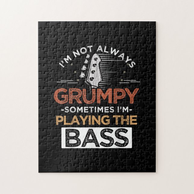 Puzzle No siempre estoy Gruñón, a veces estoy tocando el  (Vertical)