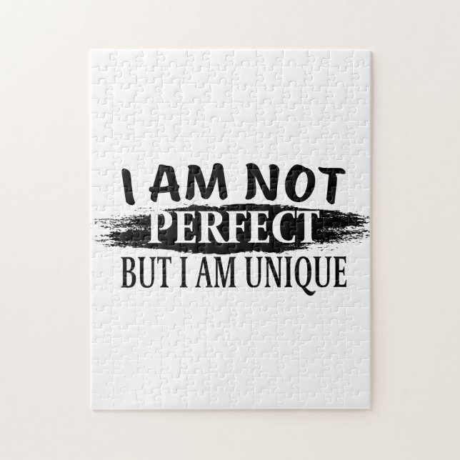 Puzzle No soy perfecto, pero soy único (Vertical)