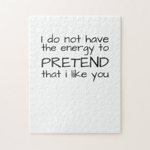 Puzzle No tengáis energía para pretender que me gustas, s