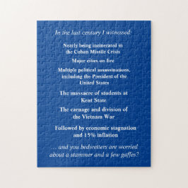 Puzzle No tengas tanto miedo de apoyar a Joe Biden