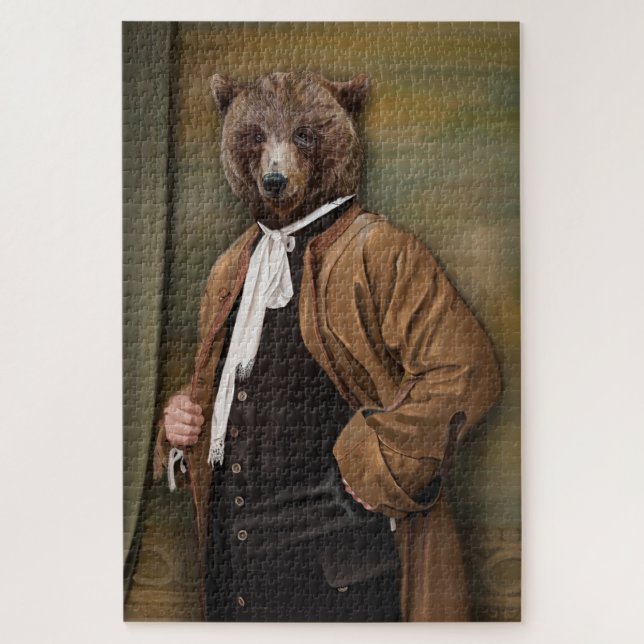 Puzzle Noble Beasts - Dandy Bear (Vertical)