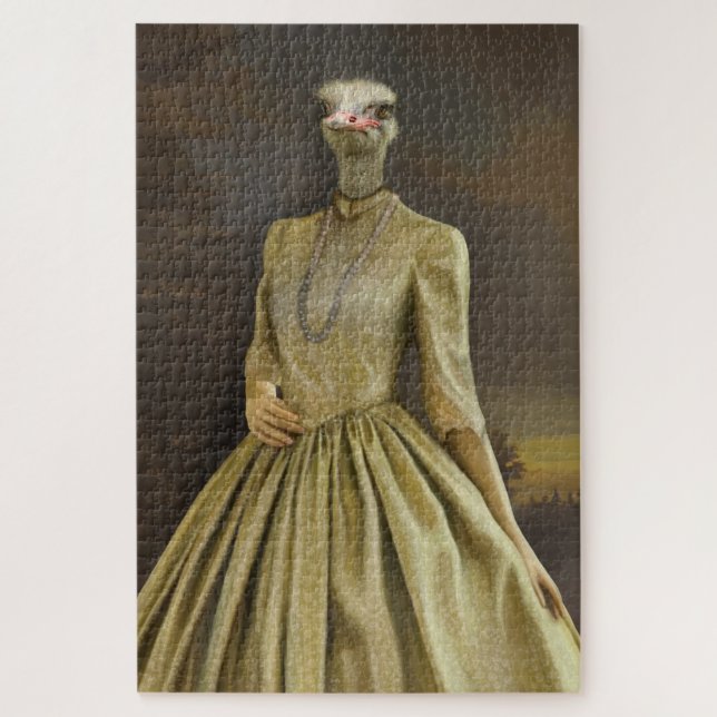 Puzzle Noble Beasts - Dandy Ostrich (Vertical)