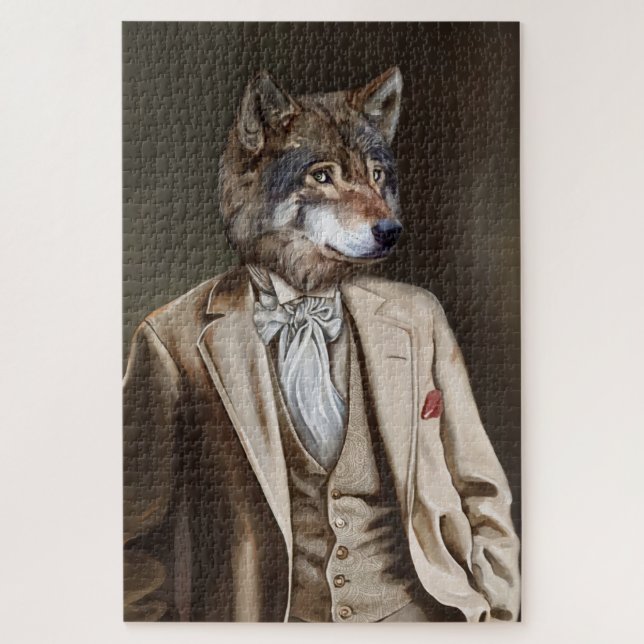 Puzzle Noble Beasts - Dandy Wolf  (Vertical)
