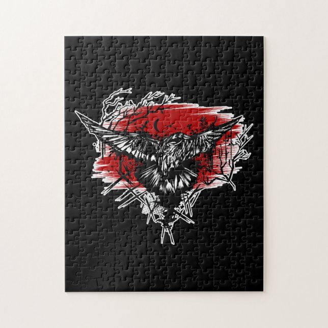 Puzzle Noche Crows (Vertical)