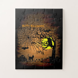 Puzzle Noche de Halloween, ¡Feliz Halloween!