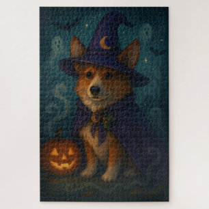 Puzzle Noche de Juegos Corgi Místico Encantado