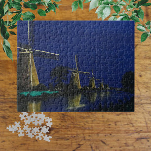 Puzzle Noche de Kinderdijk