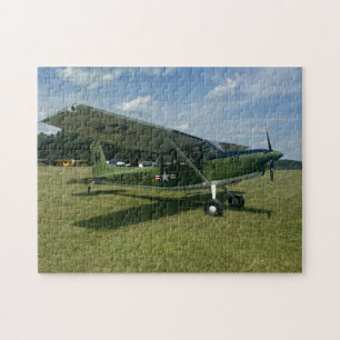 Puzzle Noche de la familia Marines Green Airplane Photo