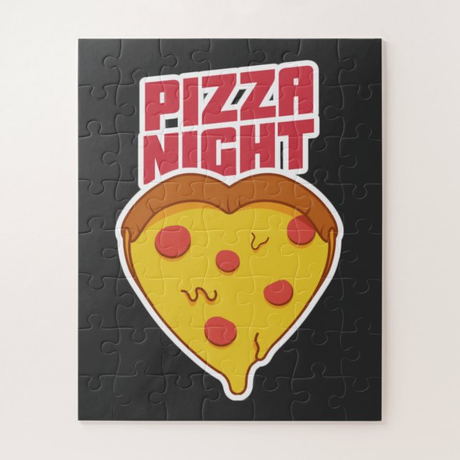 Puzzle Noche de Pizza   (Vertical)