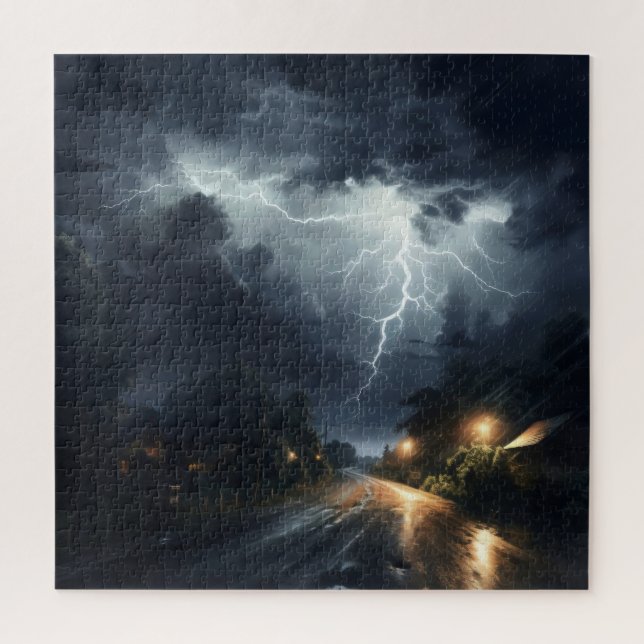 Puzzle Noche de tormenta (Vertical)