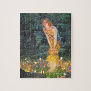 Puzzle Noche de verano (1908) de Edward Robert Hughes